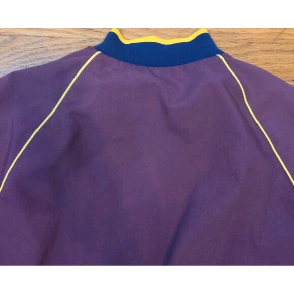 Vintage King Louie Pro Fit Jacket Made In USA Maroon/Gold XL 80's 90's Bomber - Picture 8 of 8